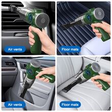 SOKANY Portable Wireless Vacuum Cleaner, Powerful Suction Handheld Vacuum, Suitable For Commercial Use, 2000mAh Large Capacity Battery, USB Charging, Comes With Multiple Accessories, Suitable For Car, Home, Office And Household Tools - Multicolor - View 5