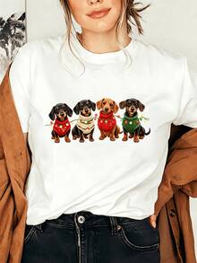 Women T-Shirts - White - View 1