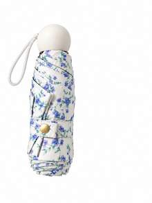 Minimalist Long Handle Automatic Umbrella, Waterproof & Sun Protection, 8 Ribs, Large Double Layer Canopy, With Waterproof Storage Bag, Polyester Fabric, PP Handle, Carbon Fiber Frame - / - View 8