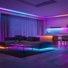 24-Key RGB LED Light Strip, Remote Control, Color Changing Dimming USB Light Bar, Suitable For Bedroom Living Room Home Decor TV Backlight - 24key RGB Strip - View 7
