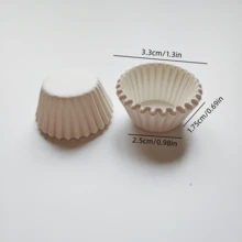 Disposable Paper Chocolate Baking Cups, Suitable For Making Mini Desserts; Heat-Resistant, Suitable For Camping Supplies, Party Supplies, Friends Gatherings And Family Meals - View 2