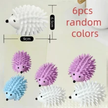4 Reusable Hedgehog Laundry Balls - Anti-Wrinkle Plastic Laundry Assistant, Suitable For Washing Machine And Dryer, Gentle Cleaning Of Clothes, Laundry Accessory, Fun Design, Durable Plastic, Textured Surface, Anti-Tangle, Softener, Stain Removal - Essential Washing And Drying Assistant For Gentle Clothing Cleaning, Random Color. - Random Color 4pcs - View 15