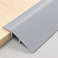 1PC 1M/39.37in PVC Floor Transition Strip Door Threshold Ramp Bendable Decorative Strip For Cabinet Table Shelf Desk Board - Multicolor - View 17
