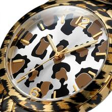 1pc Women's Luminous Design Premium Leopard Print Texture Fashion Versatile Quartz Wristwatch - Mouldless - View 6