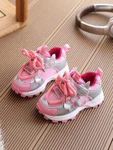 1 Pair Wear-Resistant Non-Slip Kindergarten Children's Sports Shoes - Pink - View 6