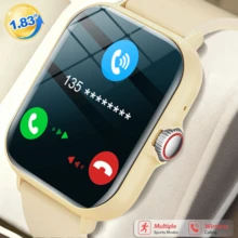 AZRTL Elegant Fashionable Sports Smartwatch, Unisex, Wireless Calling, Multiple Sports Modes, Message Notifications, Fitness Tracking, Calorie And Distance Tracking, Music Control, Remote Camera Control, Multi-Function Smartwatch, Perfect Holiday Gift - Black - View 17