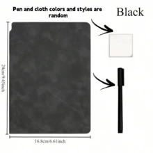 A5 Reusable Whiteboard Notebook, PU Leather Cover, Portable Weekly Planner, Math Formulas & Illustrations, Erasable, Includes Pen And Eraser, Suitable For Office And School, Halloween, Thanksgiving, Christmas Student Notebook - Multicolor - View 9