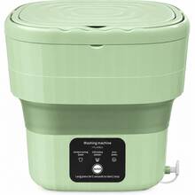 scbestuygo Foldable Mini Washing Machine, Portable Small Laundry Washer With 3 Timing Modes, Low Noise, For Underwear Socks Clothes, Travel & Dorm Use - Random Color - View 5