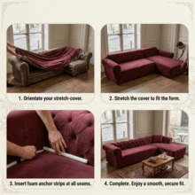 6/10/20pcs Sofa Cover Foam Anti-Slip Strips, Foam Rods To Secure Armchair Covers And Sofa Covers In Place, Minimalist Solid Color Cylindrical Filler Strips, Also Suitable For Wall Gaps, Door And Window Gaps, Windproof And Thermal Insulation, Can Be Used As Wedding, Holiday, Party Floral Decorations - Multicolor - View 4