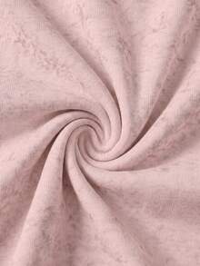 Men's Autumn/Winter Printed Washed Hoodie Sweatshirt - Pink - View 4