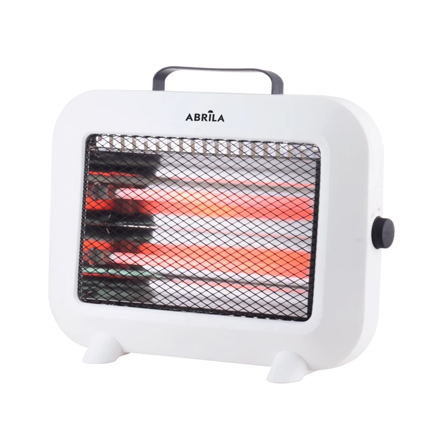 Avant ABRILA 800W Quartz Electric Stove, 2 Heat Settings, 2 Elements, Portable With Handle, Tip-Over Protection, 39.5x30x14.5 Cm - EU F Type Plug(220-240V) - View 1