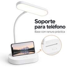Rechargeable Wireless Desk Lamp With Battery - D-White - View 5