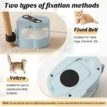 Wireless Remote Control Interactive Cat Chaser Toy, Relieves Indoor Cat Boredom, Unsupervised Self-Entertainment Cat Toy, Smart Pet Boredom Relief Product With Simulated Bird Sounds, Remote Control Electric Cat Chaser, Remote Control Smart Cat Chaser Toy - View 6
