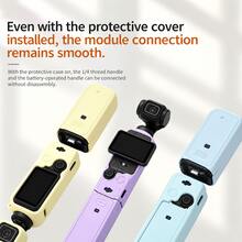 OSMO Pocket 3 Creator Combo/Xtra Muse Scratch-Resistant Silicone Protective Case, Includes Lens Cover And Protective Shell - View 10
