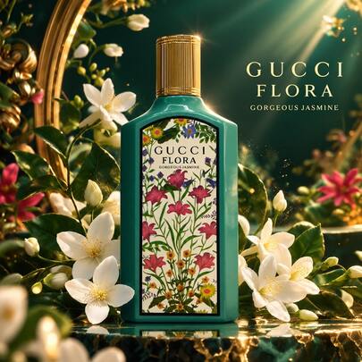 Gucci Flora Gorgeous Jasmine Eau De Parfum 100ml - Elegant Floral Women's Perfume