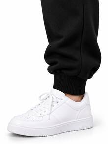 Women Sweatpants - Black and Red - View 5