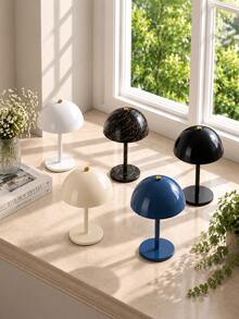 Lampu Meja LED Portabel Isi Ulang, Peredupan Sentuh/Pengalihan Cahaya 3 Warna, Pengisian Daya USB, Lampu Malam Pintar Nirkabel, Desain Bodi Logam, Dekorasi Rumah Modern, Cocok Untuk Kamar Tidur, Ruang Tamu, Ruang Makan, Luar Ruangan, Bar, dan Berbagai Suasana Lainnya, Pilihan Hadiah Ideal - Cahaya tiga warna - View 3
