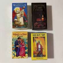 Classic Tarot Beginner Divination Cards, 4.72x2.76 Inches, With English And Spanish Guides, Waterproof And Wrinkle-Resistant, Suitable For Beginners, Lightweight And Fashionable Card Set, Includes Detailed User Manual, Experience Authentic Tarot Divination Game - Multicolor - View 4