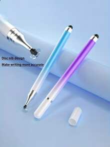 Universal 2-In-1 Stylus Pen, Gradient Touchscreen Pen, High Precision And Sensitivity, Compatible With Pad, Phone, Smartphone And All Universal Touchscreen Devices - Multicolor - View 2