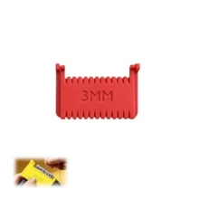 EDCUEBE7 1/4pc Clip-On Sewing Ruler, Edge Stitching Lock & Sewing Gauge, Suitable For 4 Sizes, Non-Slip Hand Sewing Embroidery Fabric Patchwork Sewing Guide Tool - Multiple Styles (random Color) - View 11