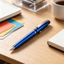 Multi-Color Solid Ballpoint Pens, Available In 5-Pack Or 10-Pack. Sleek Pen Body With Smooth And Fluid Writing. Perfect For Daily Office And Study Needs, As Well As Business Events And Holiday Gifts. - Multi-color - View 9