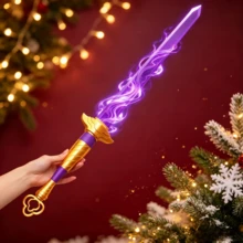 1 bộ kiếm đạo cụ cosplay bằng nhựa resin tháo rời được, bản mô phỏng tinh xảo, phù hợp cho trang phục anime idol nữ, nhẹ, bền, dễ lắp ráp, hoàn hảo cho biểu diễn sân khấu, chụp ảnh triển lãm, trang trí tiệc, quà sinh nhật cho fan, quà Giáng Sinh hoàn hảo - Nhiều màu - Xem 5