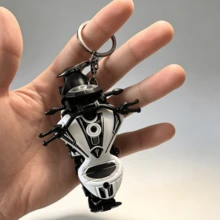 1 móc khóa xe máy treo balo, móc khóa ô tô, quà tặng lễ hội - Nhiều màu - Xem 11