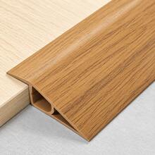 1PC 1M/39.37in PVC Floor Transition Strip Door Threshold Ramp Bendable Decorative Strip For Cabinet Table Shelf Desk Board - Multicolor - View 15