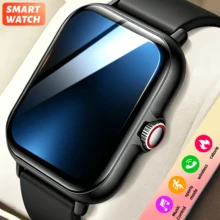 QAGSFLC Fashionable Sports Smart Watch, Wireless Call/Dialing, Multiple APP Notifications, Unisex, Stopwatch, Calorie, Distance Tracking, Multiple Sports Modes, Customizable Wallpaper, Remote Camera Control, Music Control And More Multifunctions, Exquisite Holiday Gift, - Black - View 9