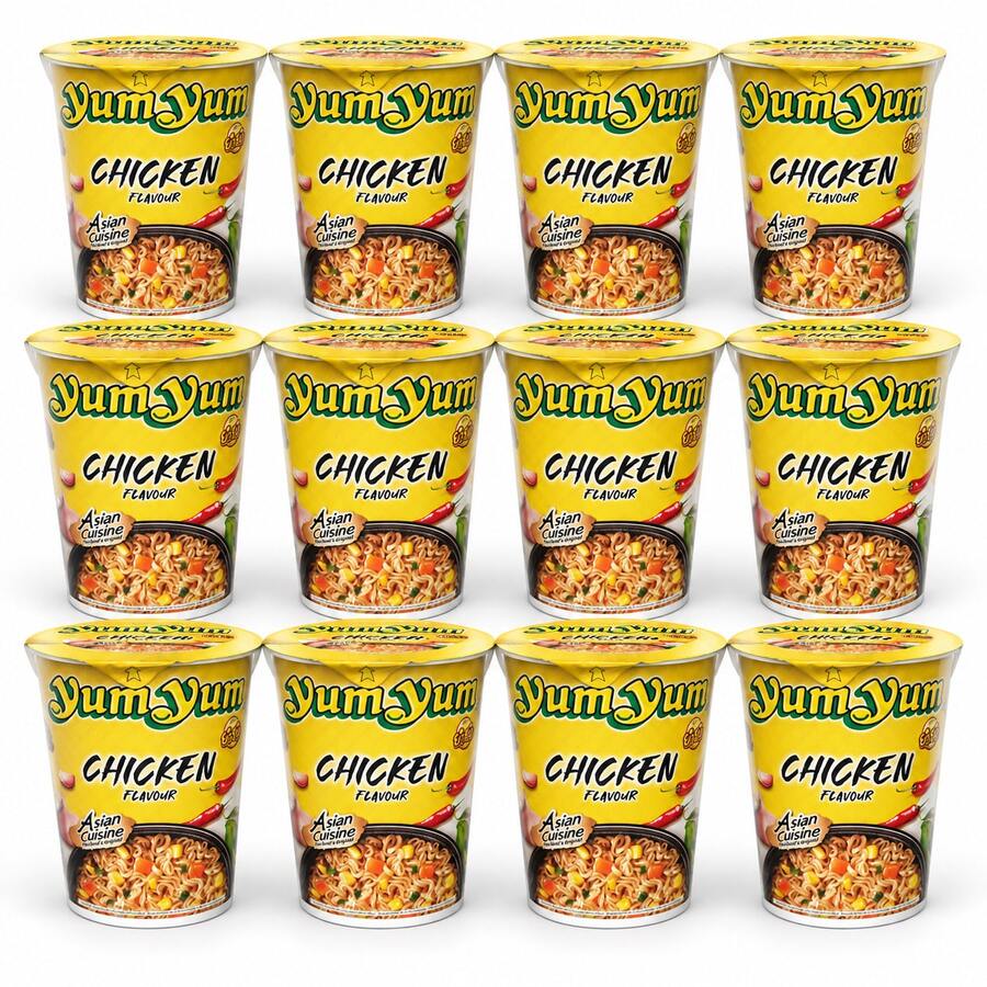 YumYum المكرونة سريعة التحضير - 12 كوب * 70 جم - مشاهدة 1