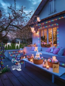 Tube Lights, 5-30m/10-300 LED String Lights, Outdoor IP65 Waterproof, Fairy Tube Lights, Suitable For Garden, Pool, Yard, Party, Wedding, Christmas, Camping, RV, Fence, Tree Decoration, Flexible Transparent Tube - M33-tube Light - View 11