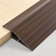 1PC 1M/39.37in PVC Floor Transition Strip Door Threshold Ramp Bendable Decorative Strip For Cabinet Table Shelf Desk Board - Multicolor - View 14
