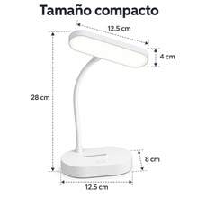 Rechargeable Wireless Desk Lamp With Battery - D-White - View 9