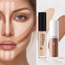 YOUNG VISION Concealer & Contour Liquid 2pcs Face Makeup - Long-Lasting, Waterproof, Non-Smudging Face Concealer & Contour Set For Daily And Holiday Makeup - Multicolor - View 2