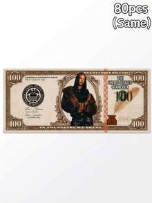 Custom Personalized $100 Prop Bills For Back-To-School Promotions, Money For Back-To-School Promotions, Fake Money/Print Your Face On The Bills, Vote For Me, Toy Money, Personalized Dollars, Bachelor Parties, Christmas Decorations, Prop Bills - Multicolor 4 - View 13