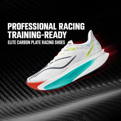 Li-Ning Flying Electric 6 Challenger Men's Professional Carbon Plate Racing Running Shoes Marathon Competition Training Athletic Shoes ARMW003