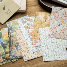 20pcs, All-Season Landscape & Character Sticker Book, Vibrant Colors & Exquisite Illustrations, Multi-Functional Scrapbook Stickers For Decoration, Art Journal, Card Making, Handmade Arts & Crafts DIY Stickers, Holiday Gift - Sticker Book - View 9