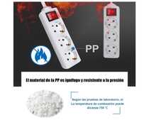 Avant Assorted Power Strip With Multiple Sockets And Switch. Cable Lengths: 1.5m/3m/5m. Available In 2/3/4 Socket Configurations. Thick, Strong 3g X 1.5mm Copper Cables, 3680W Max. Reliable Quality. - EU E Type Plug(220-240V) - View 7