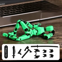 DIY Multi-Joint Movable Figure Lucky 13 Joint Doll Ornament Mini Figure - Multicolor - View 12