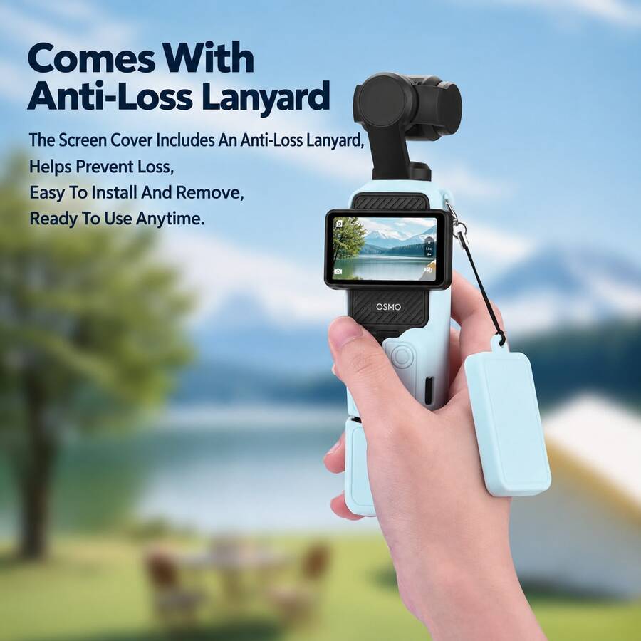 OSMO Pocket 3 Creator Combo/Xtra Muse Scratch-Resistant Silicone Protective Case, Includes Lens Cover And Protective Shell - View 1