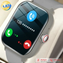 AZRTL Elegant Fashionable Sports Smartwatch, Unisex, Wireless Calling, Multiple Sports Modes, Message Notifications, Fitness Tracking, Calorie And Distance Tracking, Music Control, Remote Camera Control, Multi-Function Smartwatch, Perfect Holiday Gift - Black - View 14