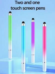 Universal 2-In-1 Stylus Pen, Gradient Touchscreen Pen, High Precision And Sensitivity, Compatible With Pad, Phone, Smartphone And All Universal Touchscreen Devices - Multicolor - View 1
