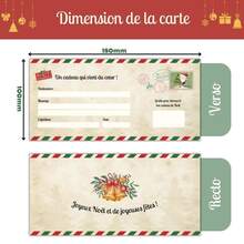 Scratch-Off Surprise Christmas Card | Surprise Voucher, Personalization, Night Out Activity, Gift Voucher, Ticket, Birthday Party Announcement, Boarding Pass Scratch Card - View 8