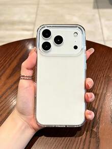 透明防震手機殼，相容 iPhone 18 Pro Max/18 Pro/17 Pro Max/17 Pro/17 Air/17/16 Pro Max/16/15 Pro Max/15/14/13/12/11，透明 TPU 背板軟 TPU 緩衝保護殼，全方位相機保護 - 透明6 - 查看 4