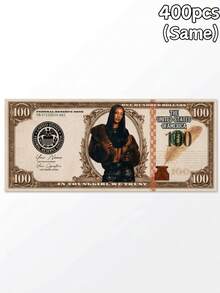 Custom Personalized $100 Prop Bills For Back-To-School Promotions, Money For Back-To-School Promotions, Fake Money/Print Your Face On The Bills, Vote For Me, Toy Money, Personalized Dollars, Bachelor Parties, Christmas Decorations, Prop Bills - Multicolor 4 - View 12