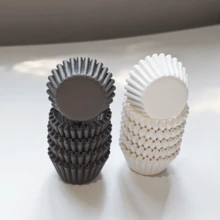 Disposable Paper Chocolate Baking Cups, Suitable For Making Mini Desserts; Heat-Resistant, Suitable For Camping Supplies, Party Supplies, Friends Gatherings And Family Meals - View 7