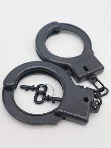 Plastic Handcuffs, Cosplay Costume Prop, Role Play Stage Performance Game Accessory, Portable Novelty Holiday Party Small Gift, Halloween Costume Prop, Fun Gift For Friends (Product May Have Slight Surface Imperfections During Production, But It Does Not Affect Normal Use) - Multicolor - View 15