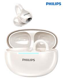 PHILIPS TAQ2320 Earphone Bluetooth TWS Desain Terbuka, Peredam Kebisingan Panggilan AI, Tahan Air dan Debu, Earphone Jepit untuk Olahraga dan Perjalanan - View 10