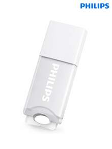 PHILIPS Flash drive 10UA-BU, transmisi kecepatan tinggi USB 2.0, casing silikon warna macaron, flash drive USB untuk penyimpanan file kantor. - View 8