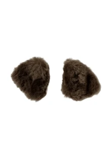 2pcs Hair Claw Cute Hair Accessories Fluffy Cat Ear Hair Clips For Women,Side Bangs Flyaway Hair Clips Valentines - Multicolor - View 17